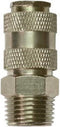 Stanley - Pneumatische Snelkoppeling - 1/2 inch Mannelijke Draad - Luchtkoppeling voor Compressor