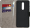 Hoesje Met Pasjeshouder Geschikt voor Xiaomi Mi 9T (Pro) - Vlinder Softcase Bookcase - Grijs