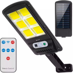 Izoxis Solar Straatlantaarn 120 COB LEDs - Duurzame Buitenverlichting