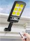 Izoxis Solar Straatlantaarn 120 COB LEDs - Duurzame Buitenverlichting