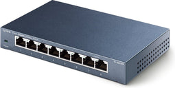 TP-Link TL-SG108 - Netwerk Switch - Unmanaged - 8 poorten - Gigabit (10/100/1000 Mbps)