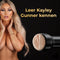 Kiiroo Pocket Pussy Kayley Gunner - Masturbator voor Man - Realistisch en Zacht - Geoptimaliseerd voor Keon en PowerBlow - FeelStar Masturbators