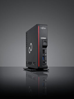 Fujitsu ESPRIMO G558 - Mini PC - Intel Core i5-9400T 8 GB 256 GB SSD Windows 10 Pro - Zwart