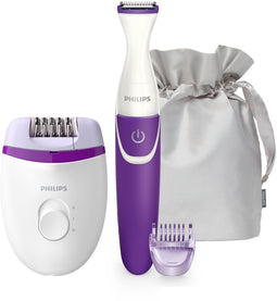 Philips Satinelle Essential BRP505/00 - Compacte epilator - Ergonomische handgreep - Wit