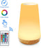 USB Oplaadbaar Nachtlampje - LED Verlichting - 13 RGB Kleuren - Dimbaar - Touch Control - 15 cm