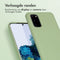 iMoshion Hoesje Geschikt voor Samsung Galaxy S20 Hoesje Met Koord - iMoshion Color Backcover met afneembaar koord - Groen