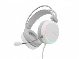 Genesis NEON 613 - Hoofdtelefoon met microfoon - Achtergrondverlichting - Wit Multicolour