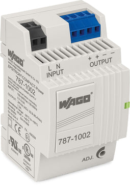 Wago 787-1002 - DIN-rail netvoeding 24 V/DC 1.3 A 31.2 W - 2 uitgangen