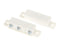 Velleman Magneetcontact voor ramen en deuren, tegen inbrekers en indringers, NC/NO, ABS-behuizing, wit
