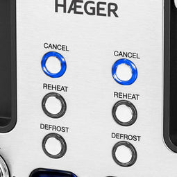 Broodrooster Haeger TO-17D.015A 1750 W