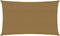 vidaXL Zonnezeil 160 g/m² 3x6 m HDPE taupe