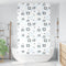 vidaXL - Doucherolgordijn - met - cassette - 130x240 - cm - stofbreedte - 126 - cm