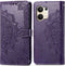 iMoshion Hoesje Geschikt voor Oppo Reno 9 Pro (5G) / Reno 9 (5G) Hoesje Met Pasjeshouder - iMoshion Mandala Bookcase - Paars