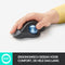 Logitech M575 - Draadloze Trackball - Ergonomisch ontwerp - Grafiet
