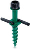 Pro Garden® Parasolstandaard - Schroefmodel - Kunststof 44 cm - Groen
