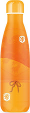 IZY Bottles - KNVB Drinkfles 500 ml inclusief Stickers - Roestvast Staal - Oranje