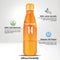 IZY Bottles - KNVB Drinkfles 500 ml inclusief Stickers - Roestvast Staal - Oranje