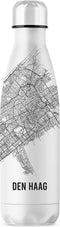 IZY Drinkfles - Den Haag - Inclusief donatie - Waterfles - Thermosbeker - RVS - 12 uur lang warm - 500 ml