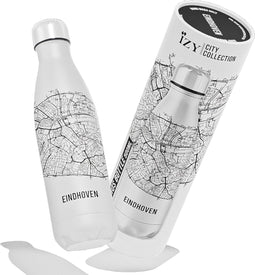 IZY Drinkfles - Eindhoven - Inclusief donatie - Waterfles - Thermosbeker - RVS - 12 uur lang warm - 500 ml
