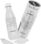 IZY Drinkfles - Groningen - Inclusief donatie - Waterfles - Thermosbeker - RVS - 12 uur lang warm - 500 ml