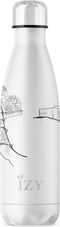 IZY Drinkfles - Groningen - Inclusief donatie - Waterfles - Thermosbeker - RVS - 12 uur lang warm - 500 ml