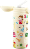 IZY Drinkfles - Kinderbeker - Geel - Inclusief donatie - Waterfles met Rietje - Thermosbeker - RVS - 6 uur lang warm - 350 ml