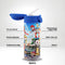 IZY Drinkfles - Kinderbeker - Paw Patrol - Inclusief donatie - Waterfles met Rietje - Thermosbeker - RVS - 6 uur lang warm - 350 ml