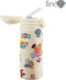 IZY Drinkfles - Kinderbeker - Paw Patrol - Inclusief donatie - Waterfles met Rietje - Thermosbeker - RVS - 6 uur lang warm - 500 ml