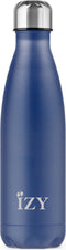 IZY Drinkfles - Marineblauw - Inclusief donatie - Waterfles - Thermosbeker - RVS - 12 uur lang warm - 500 ml