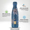 IZY Drinkfles - Pip Studio - CeCe Fiore Blauw - Inclusief donatie - Waterfles - Thermosbeker - RVS - 12 uur lang warm - 500 ml