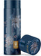 IZY Drinkfles - Pip Studio - CeCe Fiore Blauw - Inclusief donatie - Waterfles - Thermosbeker - RVS - 12 uur lang warm - 500 ml