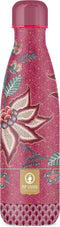 IZY Drinkfles - Pip Studio - Flower Festival Roze - Inclusief donatie - Waterfles - Thermosbeker - RVS - 12 uur lang warm - Kerstcadeau - 500 ml