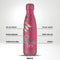 IZY Drinkfles - Pip Studio - Flower Festival Roze - Inclusief donatie - Waterfles - Thermosbeker - RVS - 12 uur lang warm - Kerstcadeau - 500 ml
