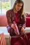 IZY Drinkfles - Pip Studio - Flower Festival Roze - Inclusief donatie - Waterfles - Thermosbeker - RVS - 12 uur lang warm - Kerstcadeau - 500 ml