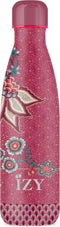 IZY Drinkfles - Pip Studio - Flower Festival Roze - Inclusief donatie - Waterfles - Thermosbeker - RVS - 12 uur lang warm - Kerstcadeau - 500 ml