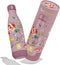 IZY Drinkfles - Pip Studio - La Dolce Vita Rozen - Inclusief donatie - Waterfles - Thermosbeker - RVS - 12 uur lang warm - Kerstcadeau - 500 ml