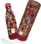 IZY Drinkfles - Pip Studio - Tutti i Fiore Rood - Inclusief donatie - Waterfles - Thermosbeker - RVS - 12 uur lang warm - 500 ml