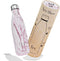 IZY Drinkfles - Prints - Design Roze - Inclusief donatie - Waterfles - Thermosbeker - RVS - 12 uur lang warm - 500 ml