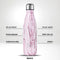 IZY Drinkfles - Prints - Design Roze - Inclusief donatie - Waterfles - Thermosbeker - RVS - 12 uur lang warm - 500 ml