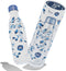 IZY Drinkfles - Prints - Heinen Delfts Blauw - Inclusief donatie - Waterfles - Thermosbeker - RVS - 12 uur lang warm - Kerstcadeau - 500 ml