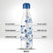 IZY Drinkfles - Prints - Heinen Delfts Blauw - Inclusief donatie - Waterfles - Thermosbeker - RVS - 12 uur lang warm - Kerstcadeau - 500 ml