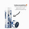 IZY Drinkfles - Prints - Heinen Delfts Blauw - Inclusief donatie - Waterfles - Thermosbeker - RVS - 12 uur lang warm - Kerstcadeau - 500 ml