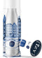 IZY Drinkfles - Prints - Heinen Delfts Blauw - Inclusief donatie - Waterfles - Thermosbeker - RVS - 12 uur lang warm - 500 ml