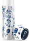 IZY Drinkfles - Prints - Heinen Delfts Blauw - Inclusief donatie - Waterfles - Thermosbeker - RVS - 12 uur lang warm - Kerstcadeau - 500 ml