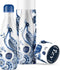 IZY Drinkfles - Prints - Heinen Delfts Blauw - Inclusief donatie - Waterfles - Thermosbeker - RVS - 12 uur lang warm - Kerstcadeau - 500 ml