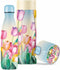 IZY Drinkfles - Prints - Tulpenveld - Inclusief donatie - Waterfles - Thermosbeker - RVS - 12 uur lang warm - 500 ml