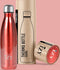 IZY Drinkfles - Rood - Inclusief donatie - Waterfles - Thermosbeker - RVS - 12 uur lang warm - 500 ml