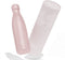 IZY Drinkfles - Roze - Inclusief donatie - Waterfles - Thermosbeker - RVS - 12 uur lang warm - 500 ml
