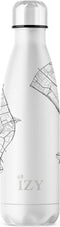 IZY Drinkfles - Utrecht - Inclusief donatie - Waterfles - Thermosbeker - RVS - 12 uur lang warm - 500 ml