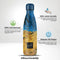IZY Drinkfles - Van Gogh - Korenveld - Inclusief donatie - Waterfles - Thermosbeker - RVS - 12 uur lang warm - Kerstcadeau - 500 ml